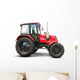 Red tractor Wall Decal