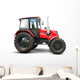 Red tractor Wall Decal