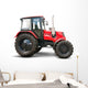 Red tractor Wall Decal