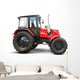 Red tractor Wall Decal