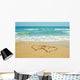 Hearts Sand Wall Decal