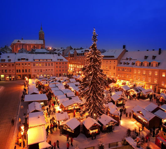 Weihnachten - Weihnachtsmarkt in Annaberg-Buchholz Wall Mural