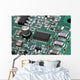 Microchip on card of the modem Wall Mural