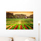Agricultural Field with House Wall Decal Design 2
