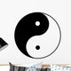 ying yang Wall Decal