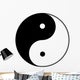 ying yang Wall Decal
