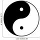 ying yang Wall Decal