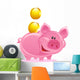 Piggy Bank Wall Decal