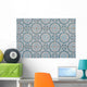 Traditional Portuguese Glazed Tiles Wall Mural