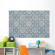 Traditional Portuguese Glazed Tiles Wall Mural