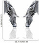 Zebra Reflection Wall Decal