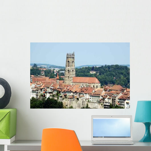 Cathedrale Fribourg Wall Decal