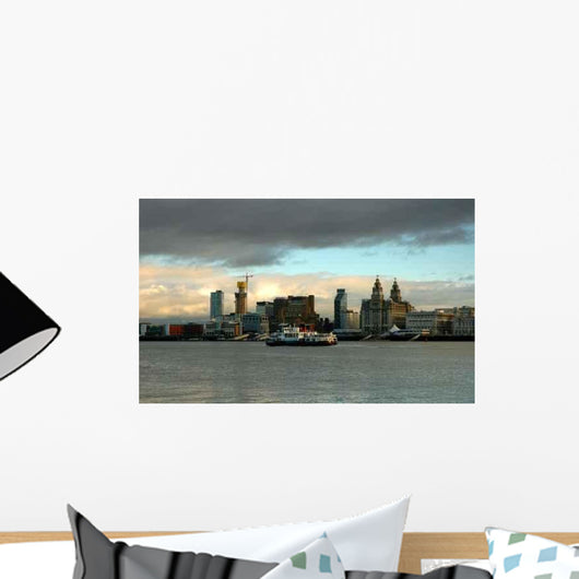 Liverpool Waterfront Wall Decal