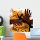 African Drummer Wall Mural