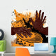 African Drummer Wall Mural