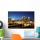 Night in downtown Cleveland Wall Mural