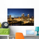 Night in downtown Cleveland Wall Mural
