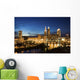 Night in downtown Cleveland Wall Mural