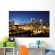 Night in downtown Cleveland Wall Mural