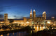 Night in downtown Cleveland Wall Mural