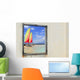 Formentera Beach Hobie Cat Wall Mural