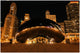 Chicago Beam Winter Night