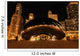 Chicago Beam Winter Night