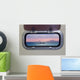Boat Porthole Sunset Red