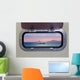 Boat Porthole Sunset Red