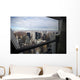 Manhattan through a window. Wall Mural