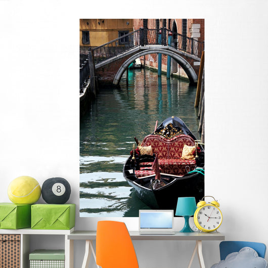 Gondola in Venice Wall Mural