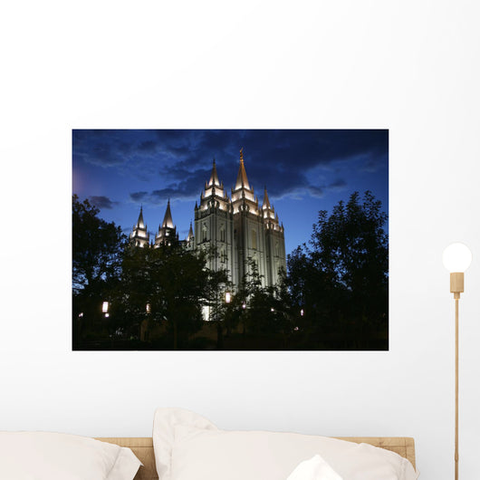 salt lake temple Wall Mural