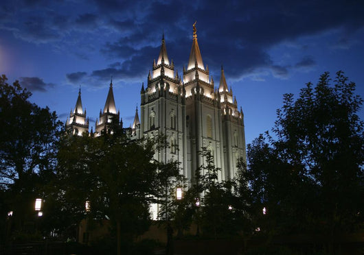 salt lake temple Wall Mural