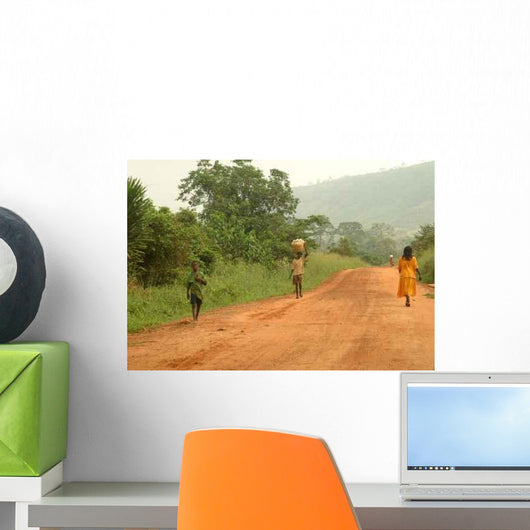 Dusty Lane Ghana Wall Decal