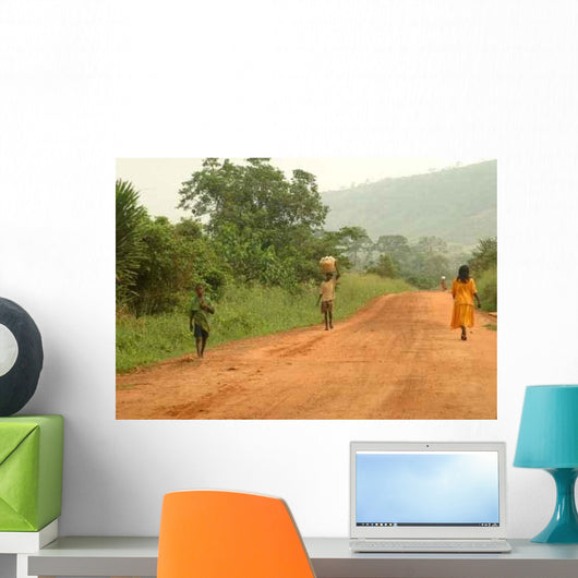Dusty Lane Ghana Wall Decal