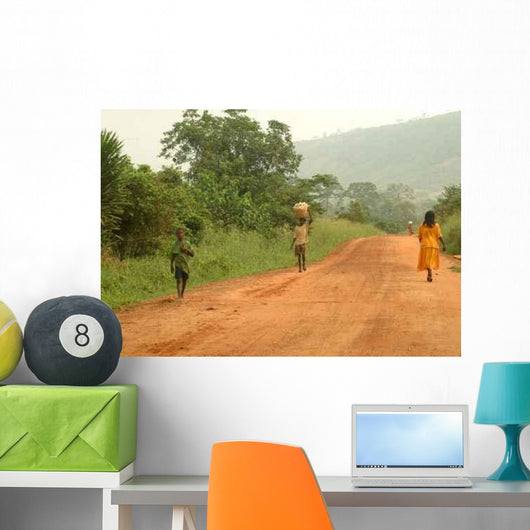 Dusty Lane Ghana Wall Decal