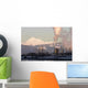 Oil Refinery with Steam Wall Decal