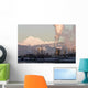 Oil Refinery with Steam Wall Decal