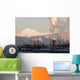 Oil Refinery with Steam Wall Decal