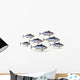 herd yellowfin tuna Wall Decal