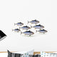 herd yellowfin tuna Wall Decal