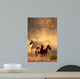 Peaceful Horses Gathering Wall Mural