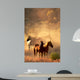 Peaceful Horses Gathering Wall Mural