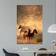 Peaceful Horses Gathering Wall Mural