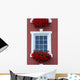 Red Window Beauty Wall Mural