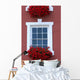 Red Window Beauty Wall Mural