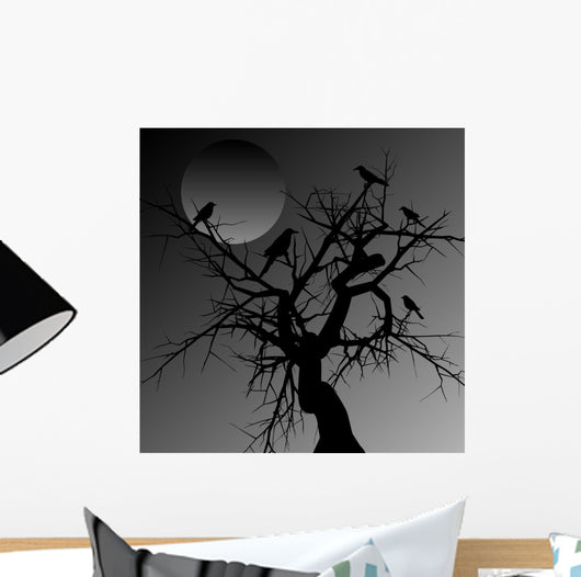 scary tree Wall Mural