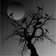 scary tree Wall Mural