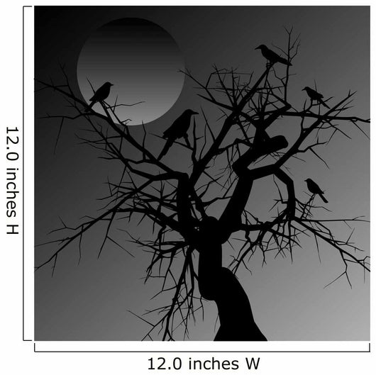 scary tree Wall Mural