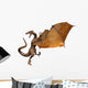 Fighting Attack Dragon Wall Decal